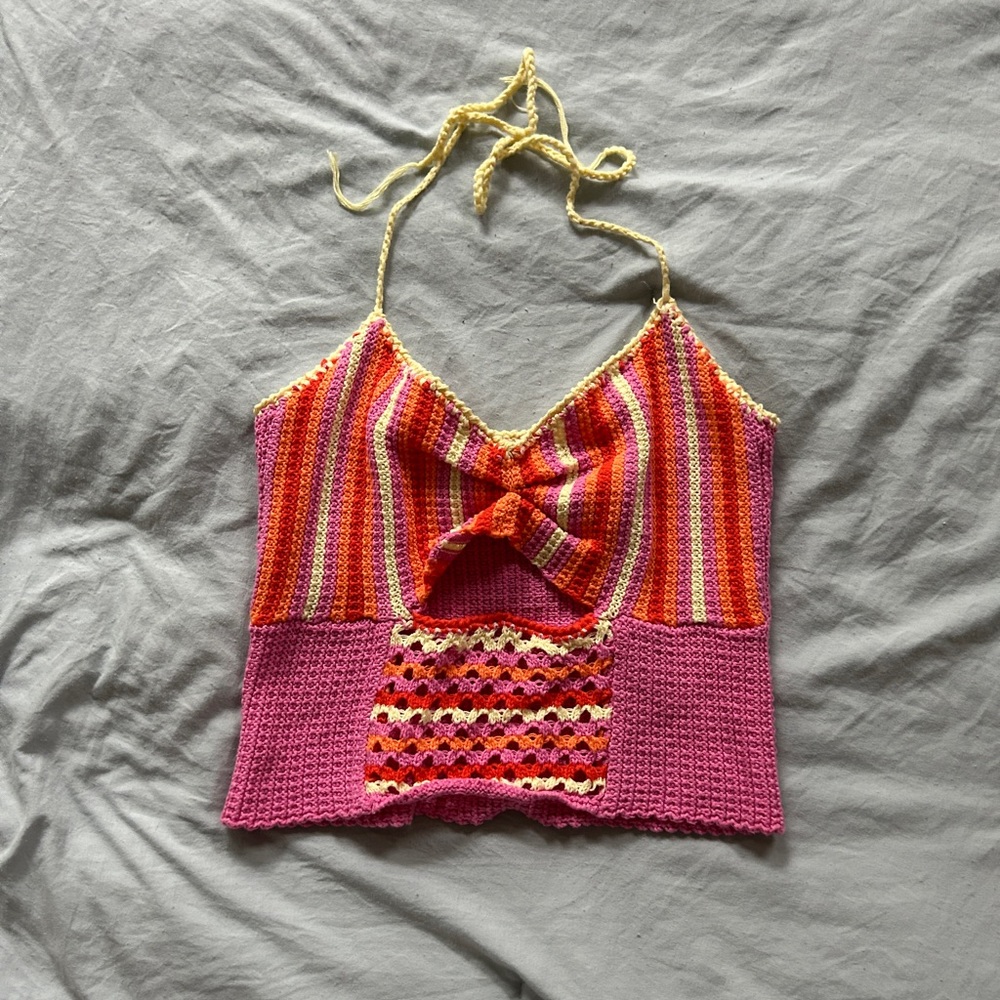 crochet halter top
